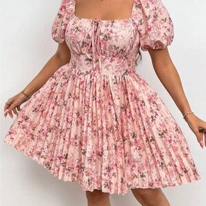 Floral Pink Dress